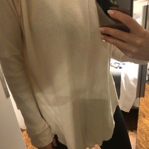 Aritzia waffle long sleeve